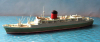 Passagierschiff "Carmania" Cunard Line (1 St.) GB 1963-67 Nr. 73C von Albatros